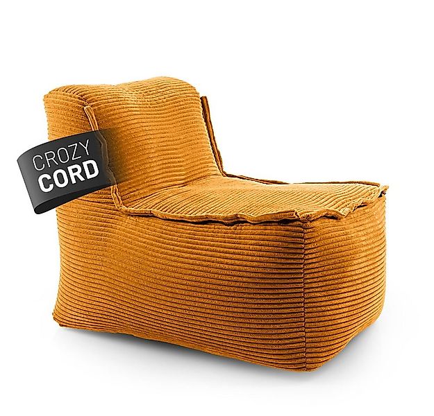 Lumaland Sitzsack Sitzsack-Sofa Modular Cord 54x81x70cm, Sessel abnehmbarer günstig online kaufen