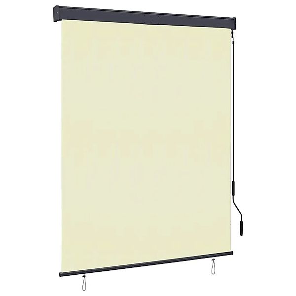 vidaXL Außenrollo 140x250 cm Creme 145971 günstig online kaufen