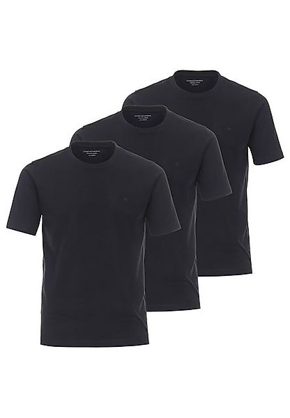 CASAMODA T-Shirt 3er Pack Basic (Spar-Set, 3-tlg) T-Shirt - Baumwolle - Atm günstig online kaufen