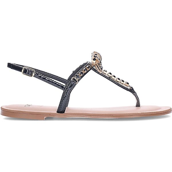 Exé Shoes  Sandalen ANGELINA-128 Flache Damensandale STRASS_BLACK günstig online kaufen