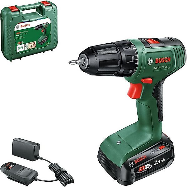 BOSCH Akku-Bohrschrauber EasyDrill 18V-38 mit 2,5 Ah Batterie & Ladegerät i günstig online kaufen