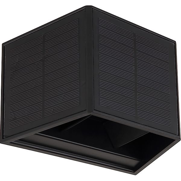 Globo LED-Solarleuchte Schwarz 15,4 cm x 9,9 cm x 9,6 cm günstig online kaufen