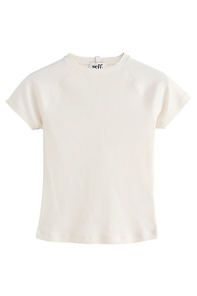 self T-Shirt Self. Enges, geripptes T-Shirt günstig online kaufen