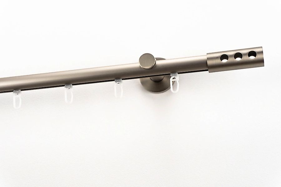 GARESA Gardinenstange "EASY" Ø 20 mm 1 läufig-läufig Wunschmaßlänge günstig online kaufen