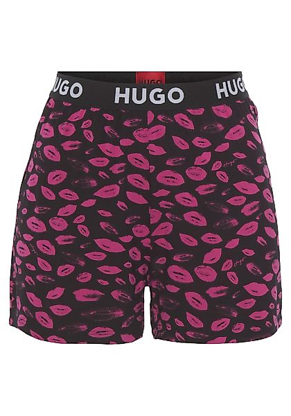 HUGO Shorts UNITE_SHORTS PRINTED mit elastischem Logo-Bund günstig online kaufen