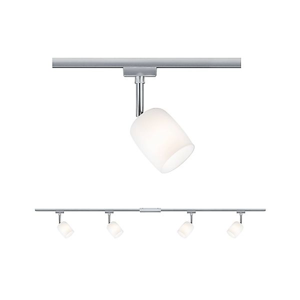 Paulmann Schienensystem-Leuchten »URail Set G10 Blossom Rauch Chrom matt ma günstig online kaufen