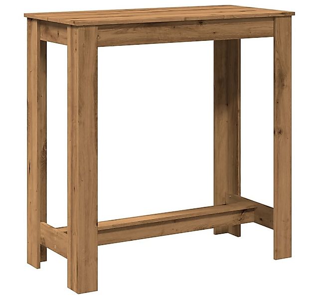 vidaXL Esstisch Bartisch Artisan-Eiche 102x50x103,5 cm Holzwerkstoff (1-St) günstig online kaufen