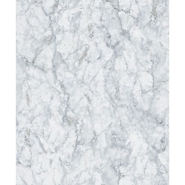 Sanders & Sanders Tapete Marmor Optik Graublau 53 Cm X 10 M 640084 günstig online kaufen