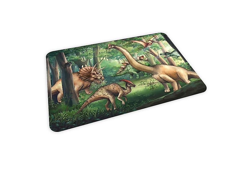 nikima Platzset stabiles Vinyl Tischset Dinosaurier Kinder Platzset abwasch günstig online kaufen