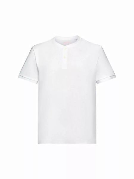 Esprit T-Shirt Henley-T-Shirt aus Jersey (1-tlg) günstig online kaufen
