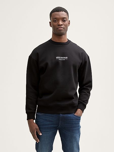 TOM TAILOR Denim Sweatshirt Relaxed Sweatshirt günstig online kaufen