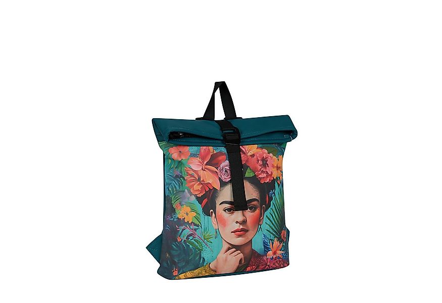 NEW REBELS Cityrucksack kleiner Roll Up RollTop Kurier Rucksack Mart Los An günstig online kaufen