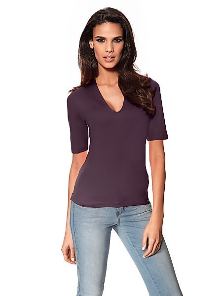 heine V-Shirt "V-Shirt" 1 Stk. tlg. günstig online kaufen