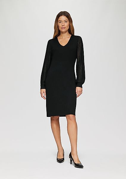 s.Oliver BLACK LABEL Minikleid Feinstrick-Kleid mit günstig online kaufen