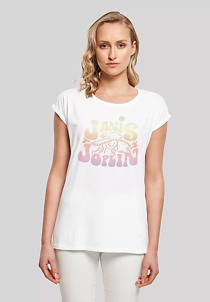 F4NT4STIC T-Shirt "Janis Joplin Pastel Logo", Print günstig online kaufen