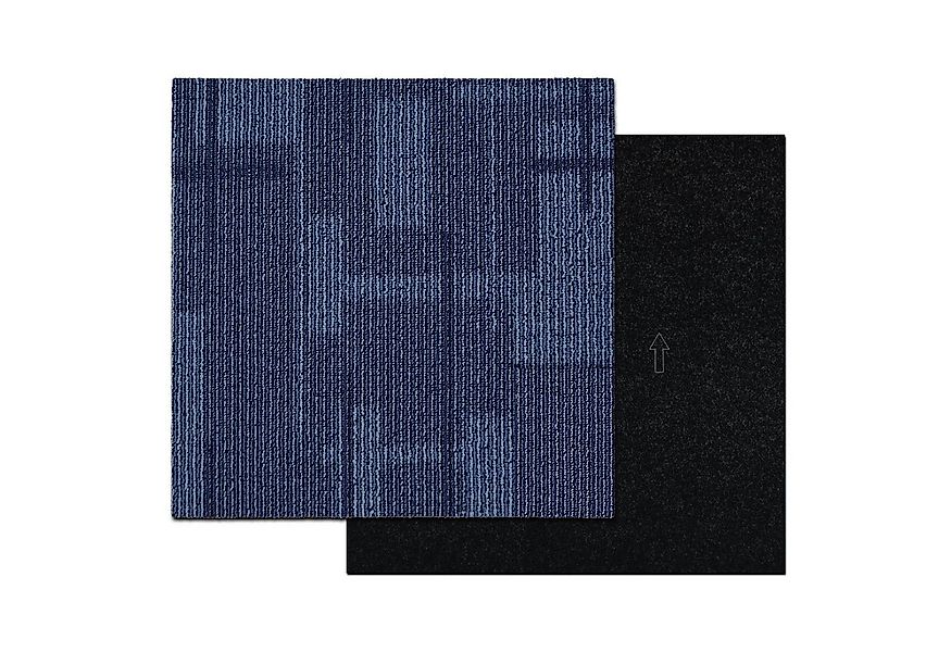 Karat Teppichfliese Budapest, Bodenschutz, Bodenfliese, Bodendiele, 4 Farbe günstig online kaufen