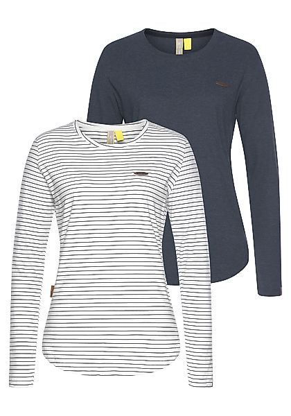 Alife & Kickin T-Shirt LeaAK (Packung, 2-tlg., 2er-Pack) sportive Langarmsh günstig online kaufen