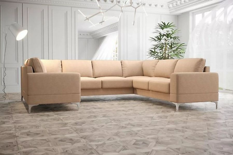 JVmoebel Ecksofa Wohnlandschaft Polsterecke Sofa Couch Sofas Neu, Made in E günstig online kaufen