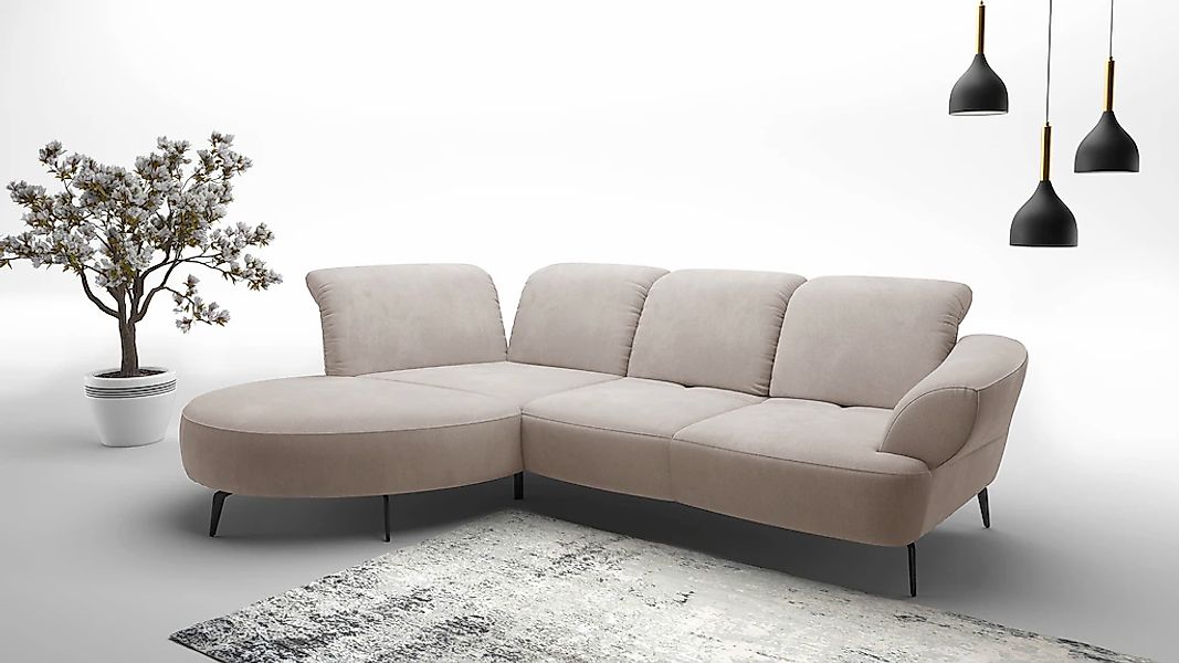 sit&more Ecksofa "Dance, L-Form, inkl. Sitztiefenverstellung", inkl. Click& günstig online kaufen