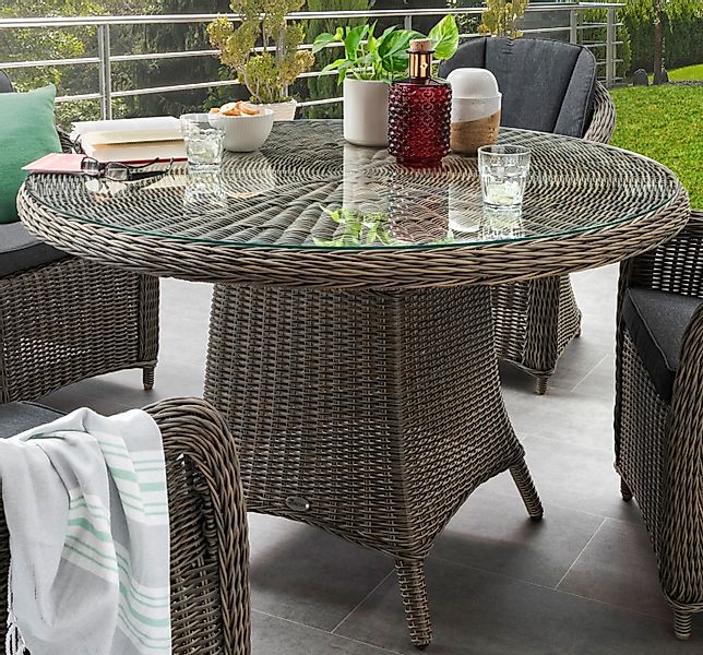 Destiny Gartentisch LUNA (1-St., Ø120x75 cm), günstig online kaufen