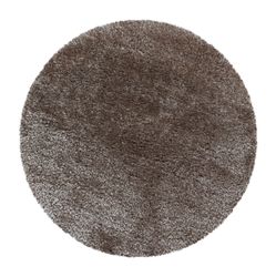 Carpettex Hochflor-Teppich Unicolor - Einfarbig, Rund, günstig online kaufen