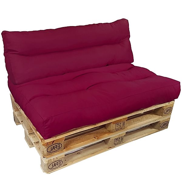 NYVI Palettenkissen Palettenkissen Set SunLounge Euro günstig online kaufen