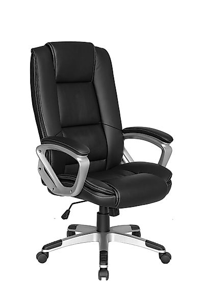 byLIVING Chefsessel Derek-XXL (Kunstleder in schwarz, günstig online kaufen