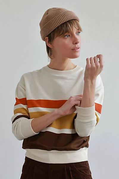 TWOTHIRDS Sweatshirt Lowendal - Positional Stripes extra gemütlich günstig online kaufen
