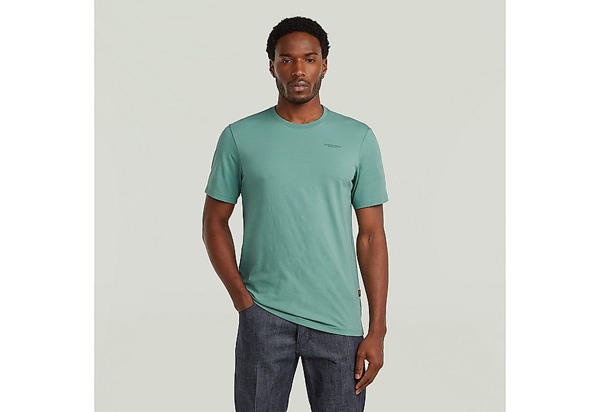 G-STAR T-Shirt Slim Base mit Rundhals, Baumwollmix günstig online kaufen