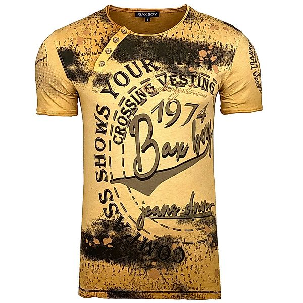 Baxboy T-Shirt Baxboy Herren Verwaschen Vintage günstig online kaufen