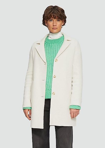 s.Oliver Funktionsmantel Outdoor-Mantel Ungefütterter Kurzmantel aus Wollmi günstig online kaufen