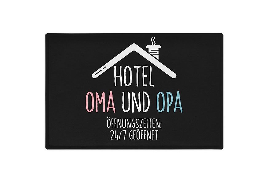 Trendation Fußmatte Hotel Oma und Opa Fußmatte Geschenk Pension 24/7 Geöffn günstig online kaufen