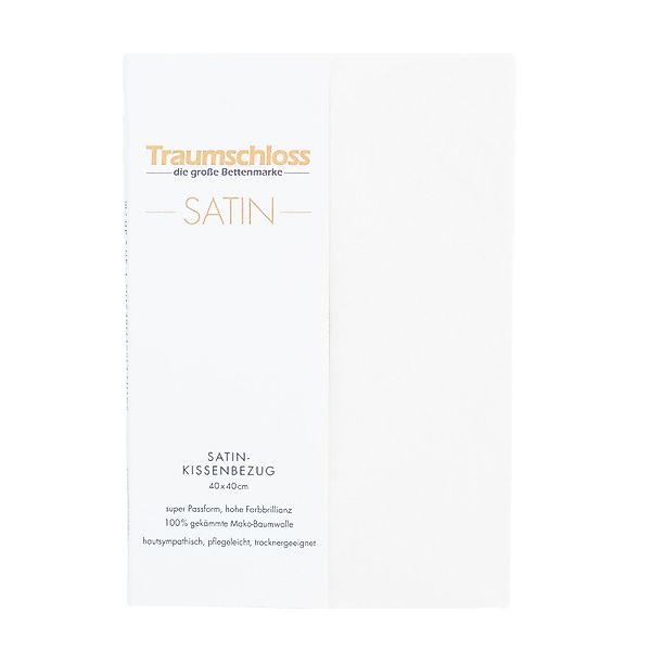 Traumschloss Kissenbezug Mako-Satin, (1 Stück), 100% günstig online kaufen