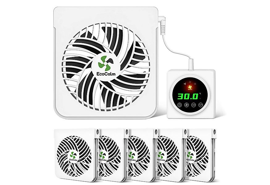 ecoCalm Heizkörperventilator 3/6 Lüfter mit Magnetbefestigung und Smart The günstig online kaufen