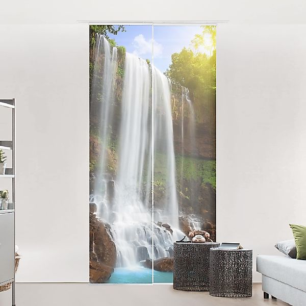 Schiebegardine Set Waterfalls günstig online kaufen