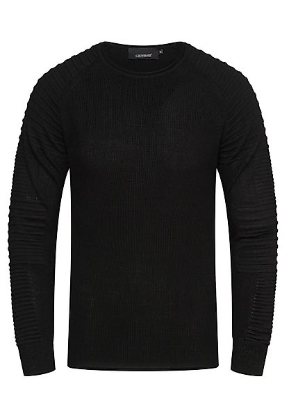 CARISMA Strickpullover CRHAMAR Feinstrick mit Biker-Steppung günstig online kaufen