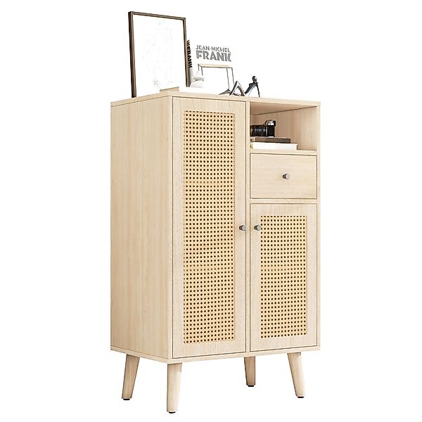 REDOM Sideboard Stauraum Schrank Holzoptik mit günstig online kaufen