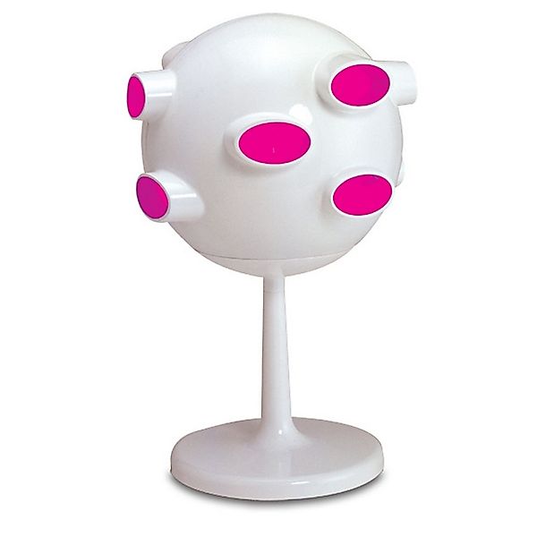 Tischlampe CAVE Wei?-Pink 42,5cm H?he günstig online kaufen