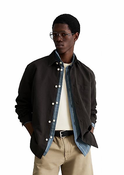 Marc OPolo DENIM Langarmhemd "aus Leinen und Bio-Baumwolle" günstig online kaufen