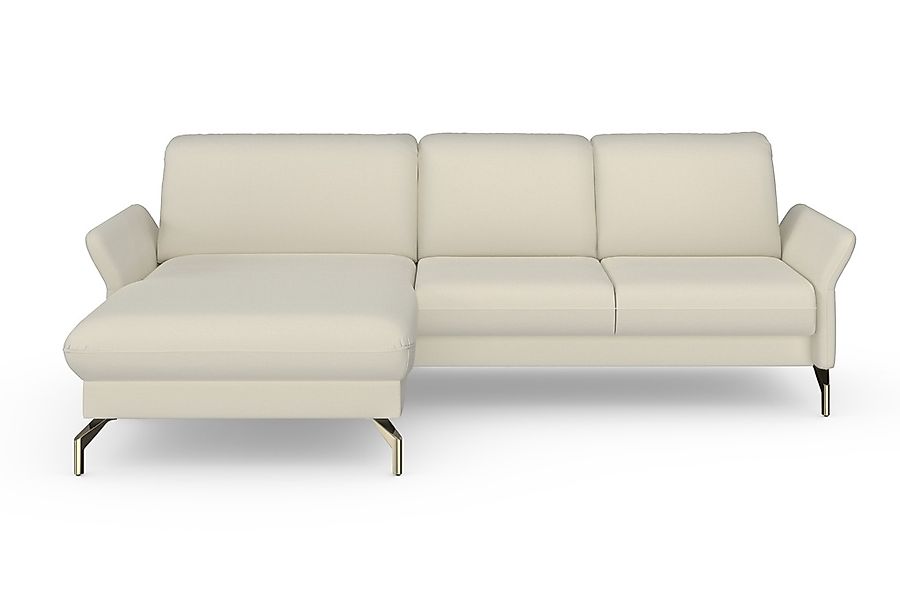 sit&more "Fashion L-Form" wahlweise mit Kopfteilverstellung, Vorziehsitz, m günstig online kaufen