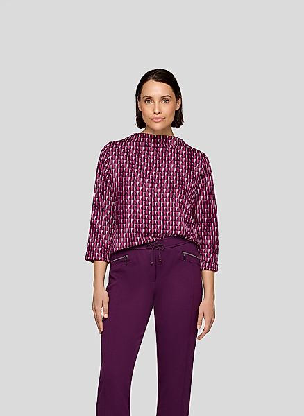 Rabe 3/4-Arm-Shirt mit grafischem Muster günstig online kaufen