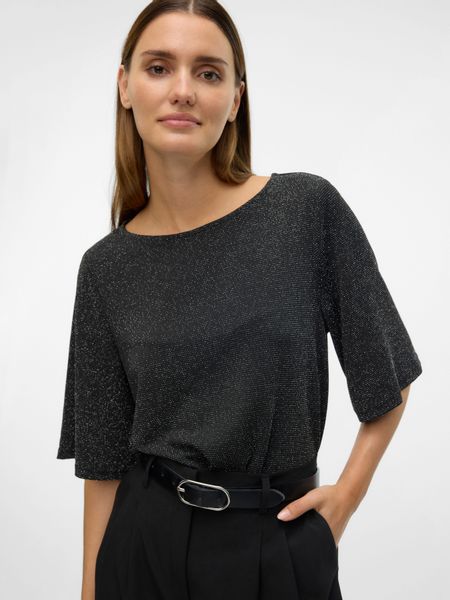 Vero Moda Rundhalsshirt VMKANVA 2/4 GLITTER günstig online kaufen