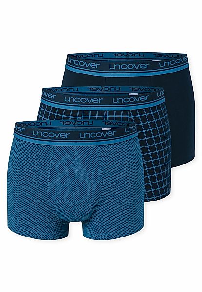uncover by SCHIESSER Boxer "Uncover Cotton" 2er Pack, ohne Eingriff, elasti günstig online kaufen