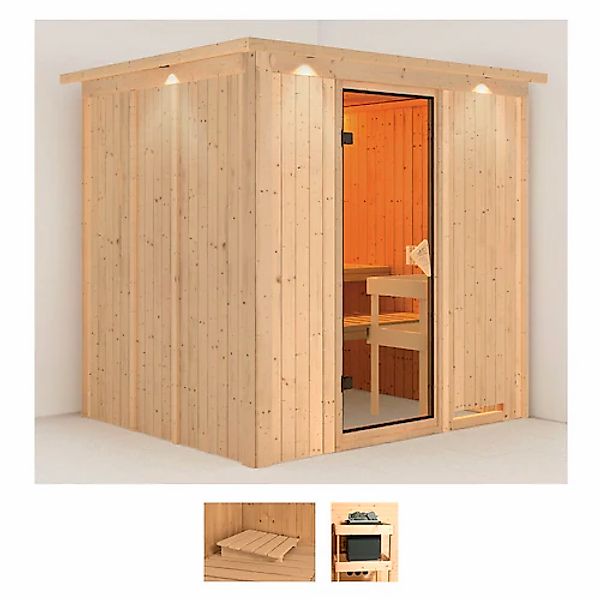 Karibu Sauna »Dima« Set, ohne Ofen günstig online kaufen