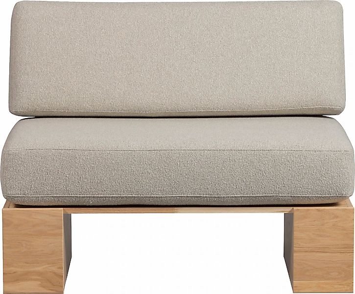 WOOOD "Dine" Sitzbank, mit bequemen Sitzkissen, Breite 200 cm günstig online kaufen