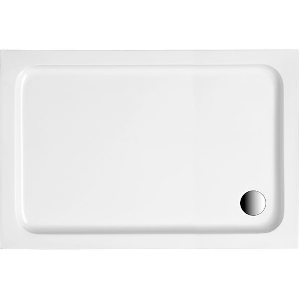 Ottofond Duschwanne Samos Rechteck 120 cm x 80 cm Weiß günstig online kaufen