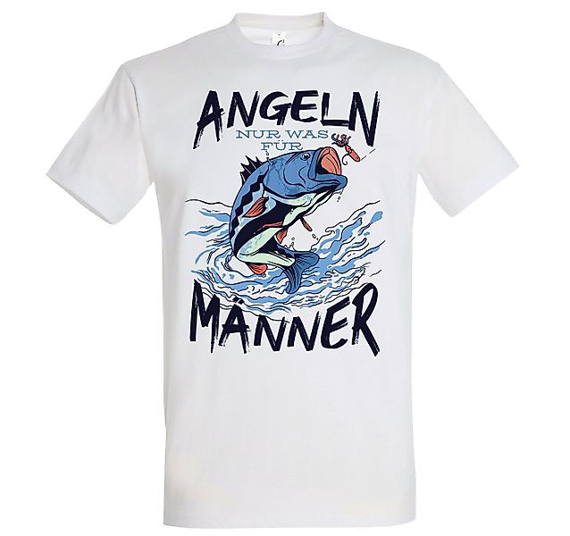 Youth Designz Print-Shirt Herren T-Shirt Angeln nur was für Männer mit lust günstig online kaufen