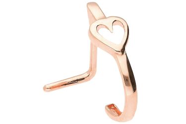 PIERCINGLINE Nasenpiercing Chirurgenstahl Nasenstecker HERZ (Nasenstecker, günstig online kaufen
