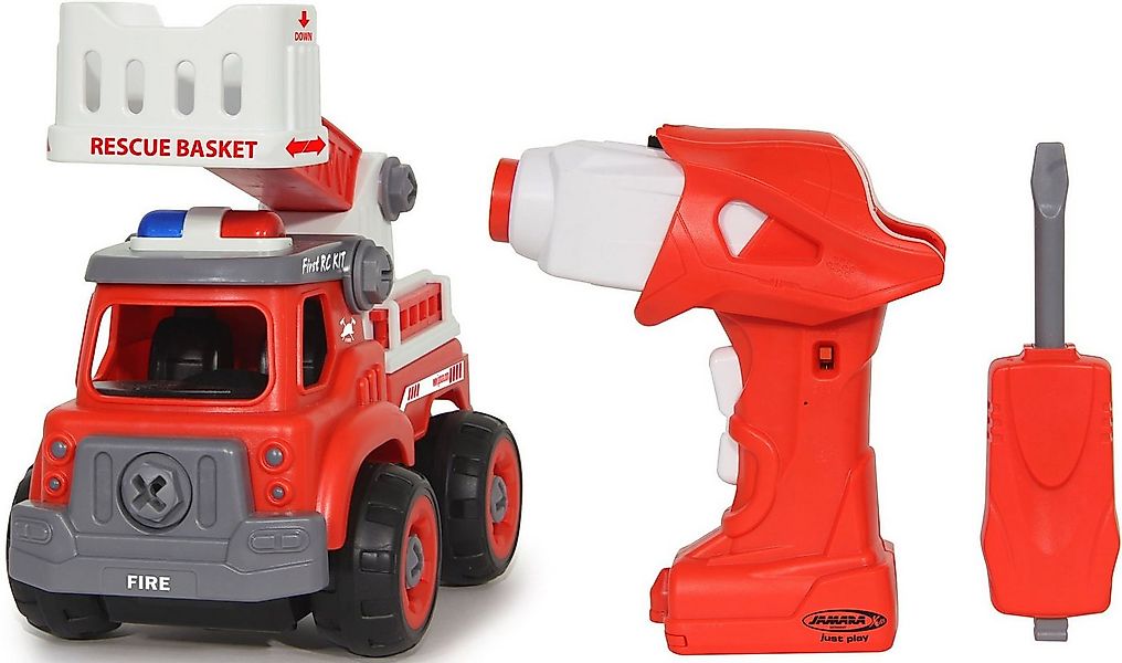 Jamara RC-Auto First RC - Feuerwehrauto (33-tlg), mit Akkuschrauber günstig online kaufen