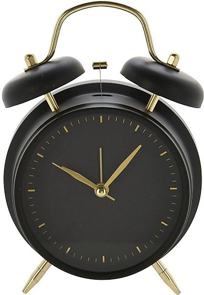 SELF IMPORT AGENCIES Wecker Tischwecker Uhr Mechanisch 16x11 cm Schwarz Ala günstig online kaufen